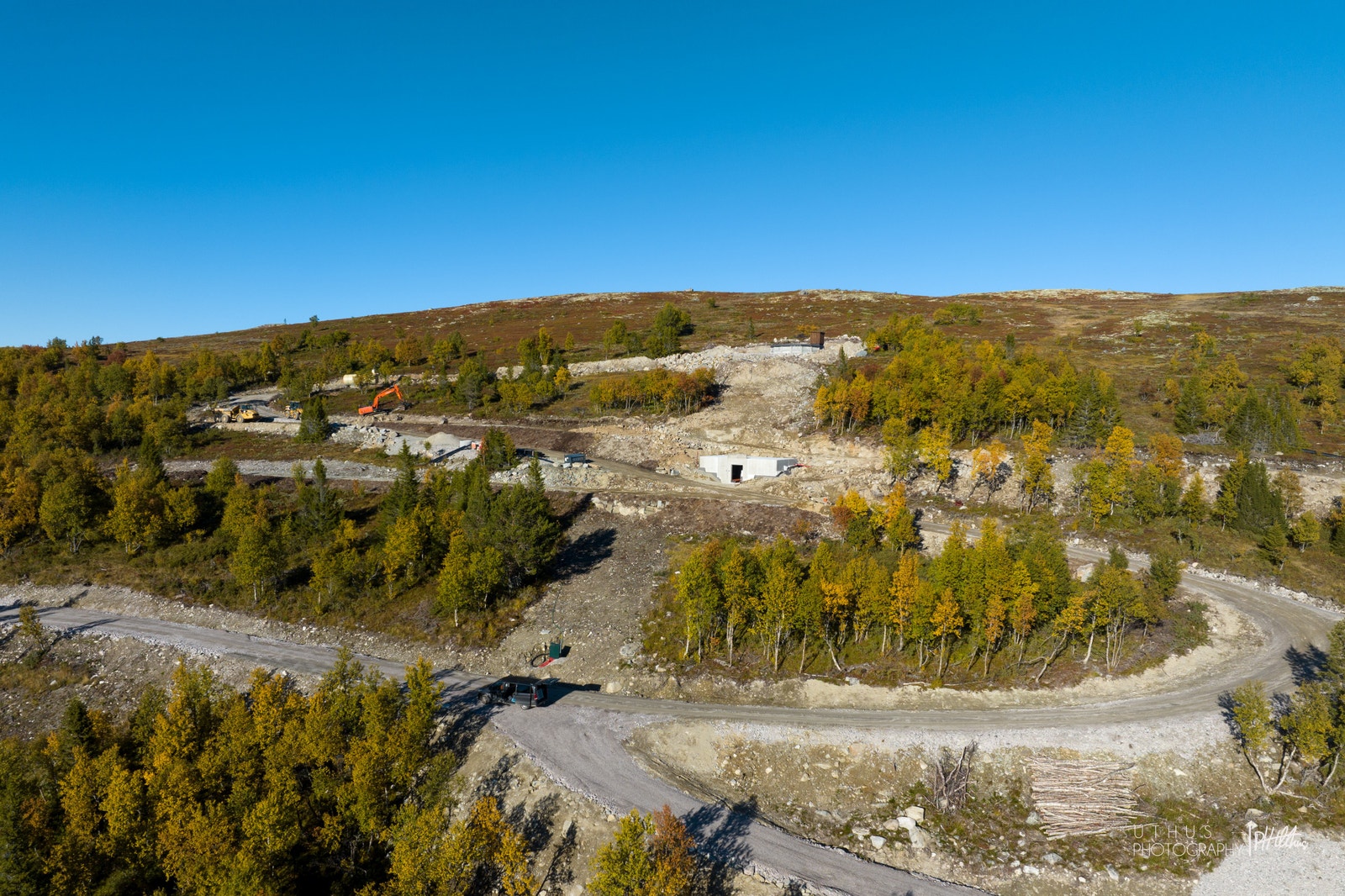 Tomtefelt sett mot sør Galleribilde