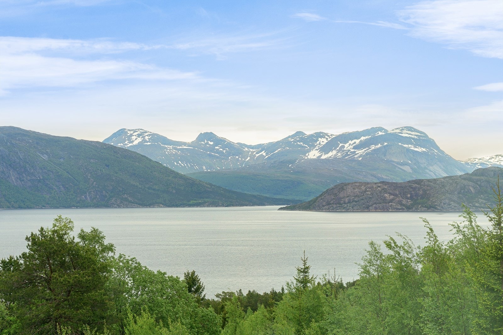 Utsikt fra stuevindu Galleribilde