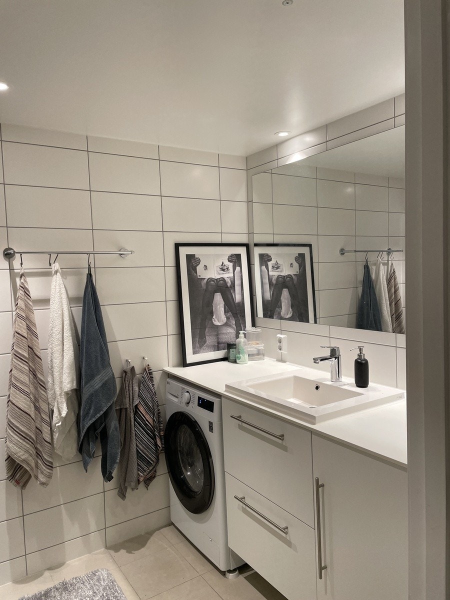 Kombinert vask/tørk Galleribilde