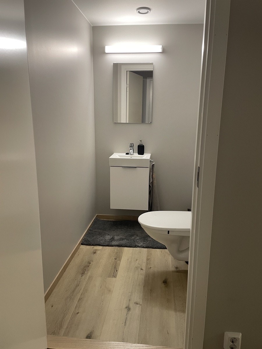 Toalettrom Galleribilde