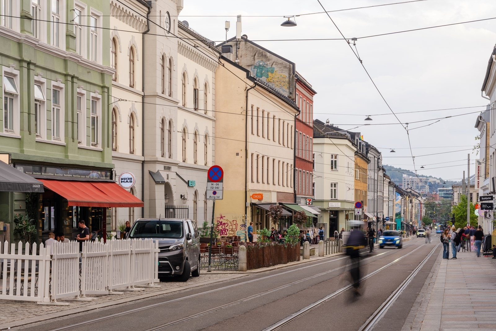 Alle "Løkkas" mest attraktive spise- og utesteder, ligger kun få minutter unna. Området tilbyr også gode forbindelser til resten av Oslo gjennom offentlig kommunikasjon. Galleribilde