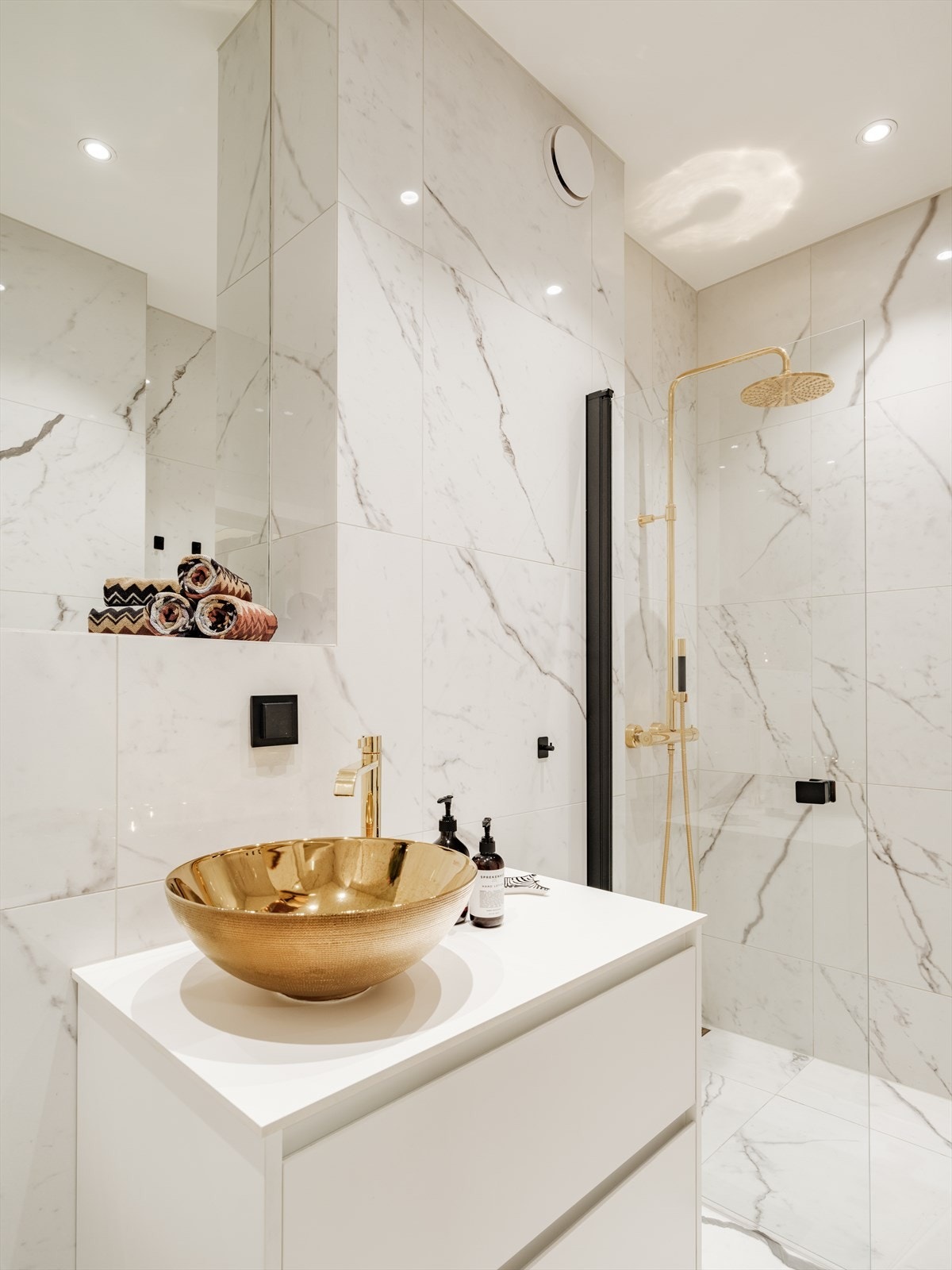 Nydelig og romslig bad fra 2019 Galleribilde