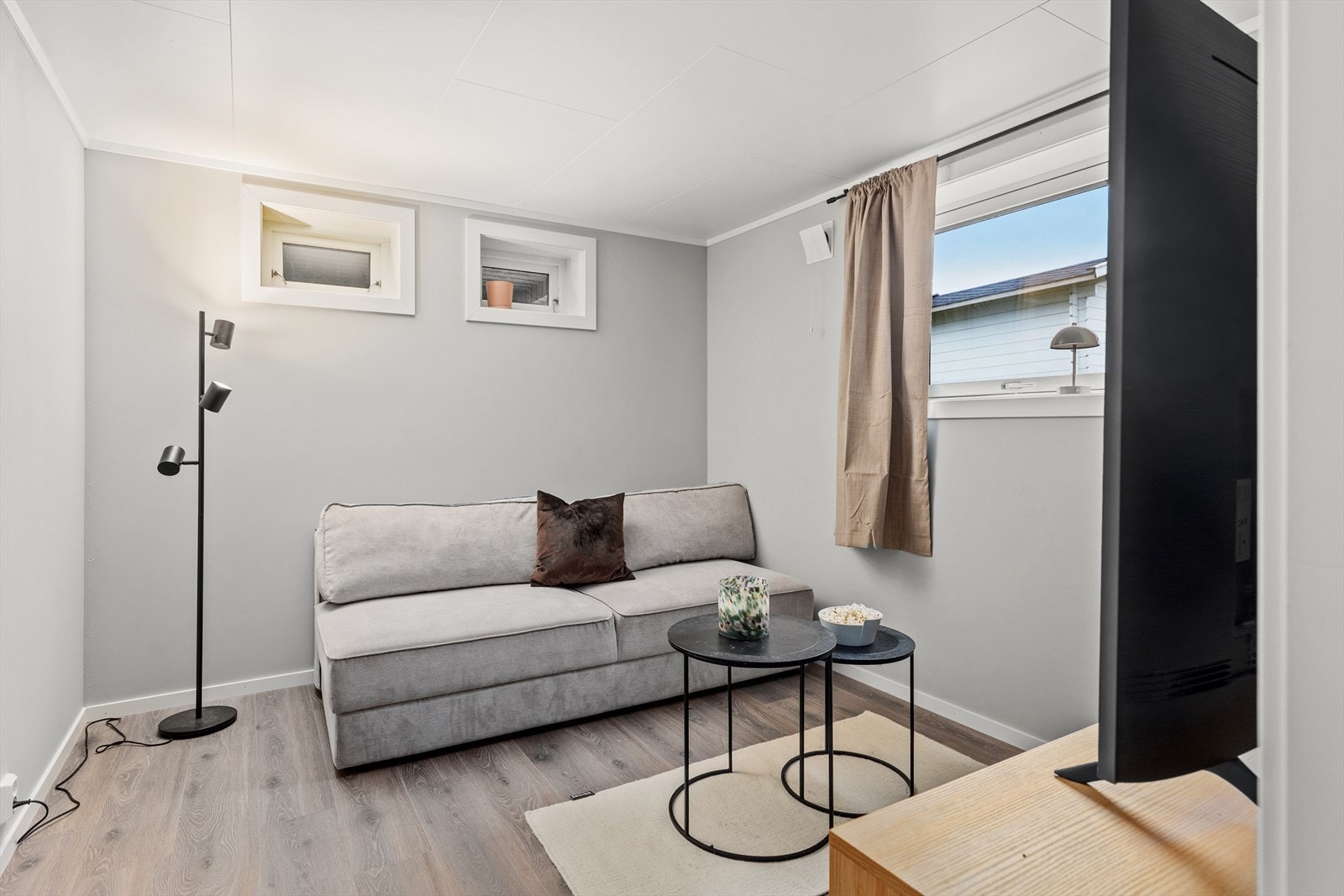 Soverommet har et areal på 9,5 m², og kan også kan egne seg godt som tv-stue eller hjemmekontor. Galleribilde