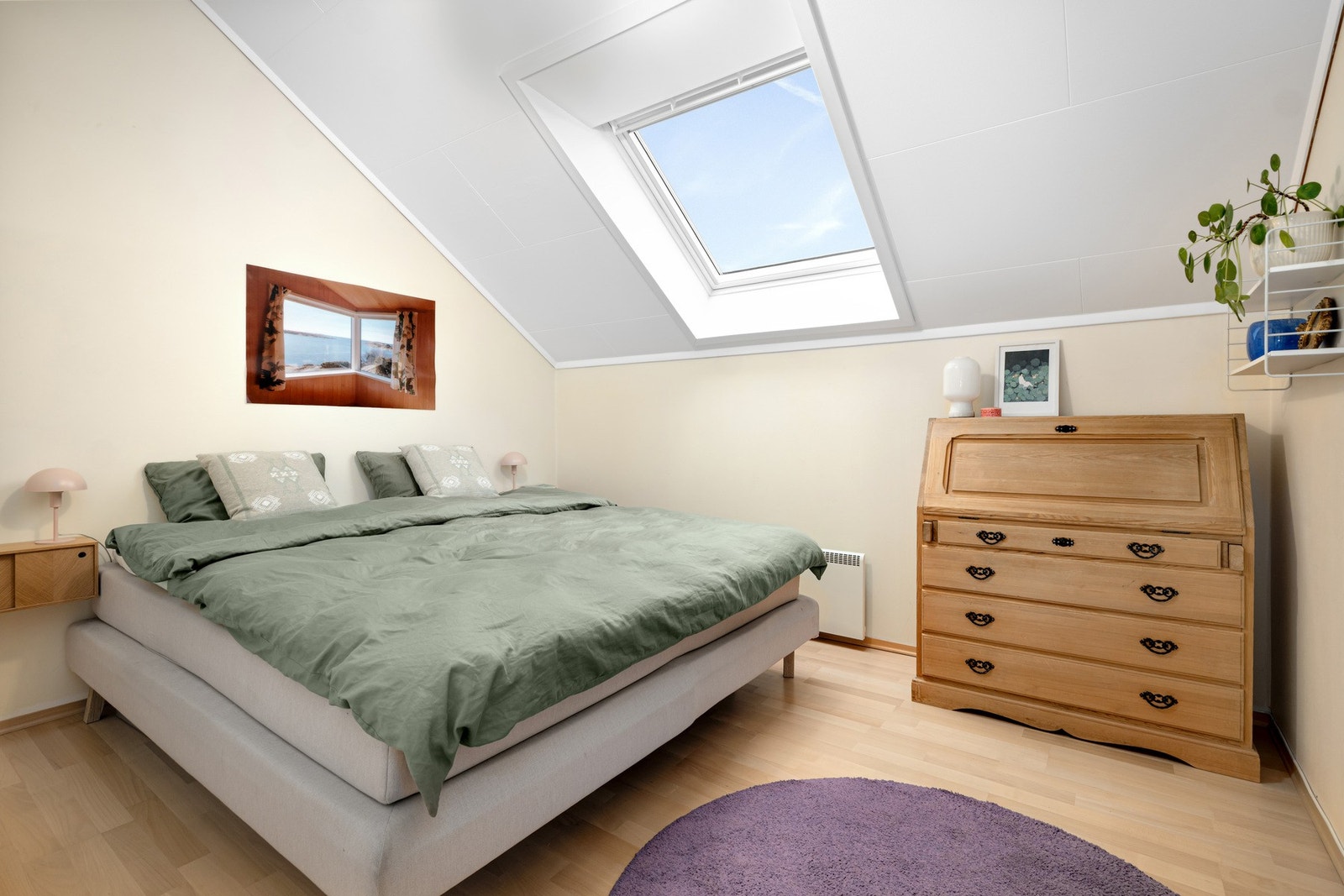 Luftig hovedsoverom. Galleribilde