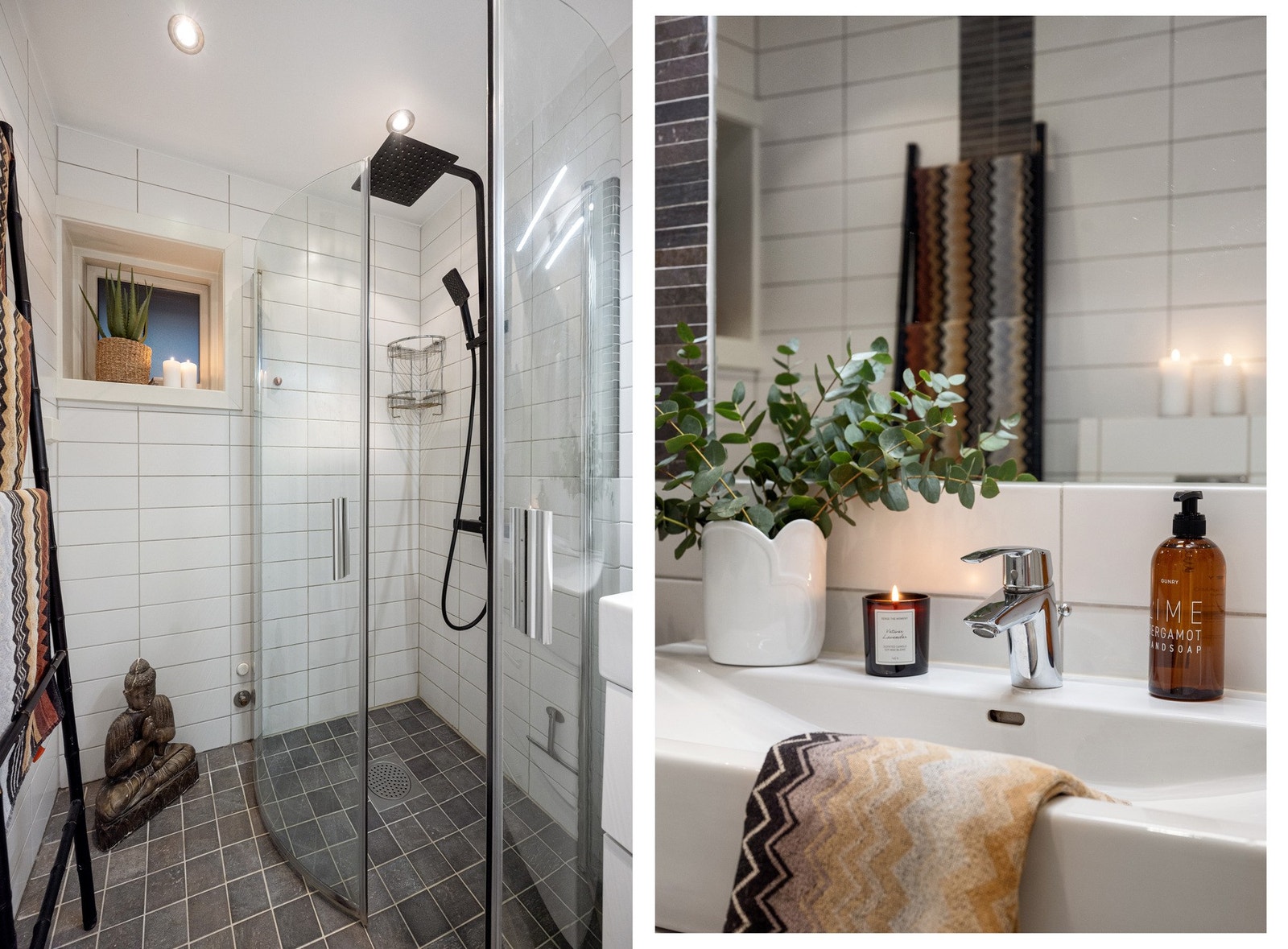 Bad 1. etasje med elektriske varmekabler. Galleribilde