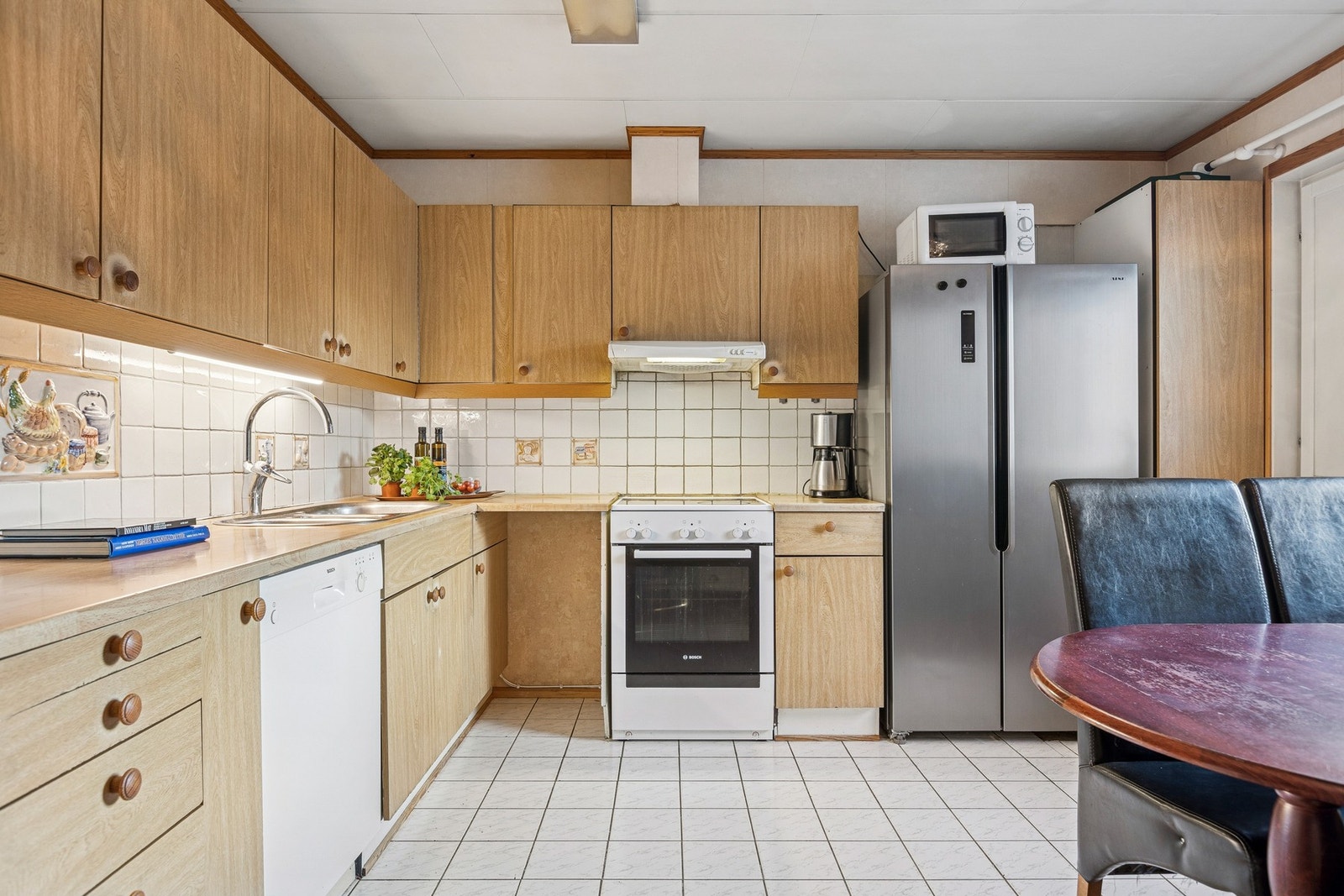 Kjøkkenet måler 15 kvm. Galleribilde