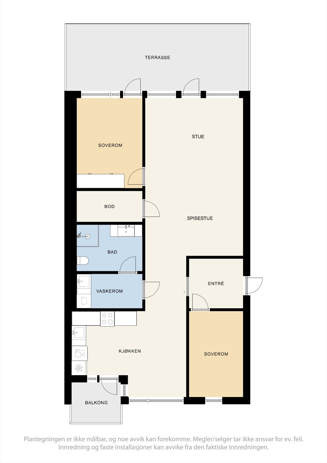 Plantegning. Galleribilde