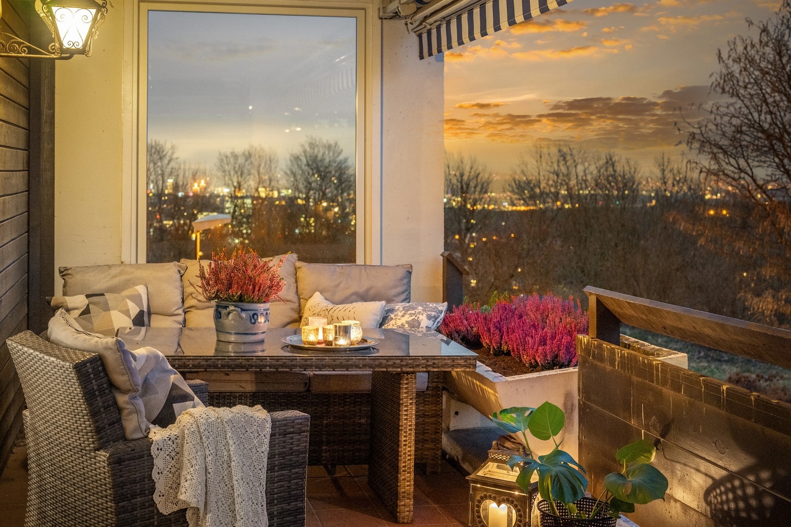 Boligen ligger sentralt, men tilbaketrukket til på Ullern Galleribilde