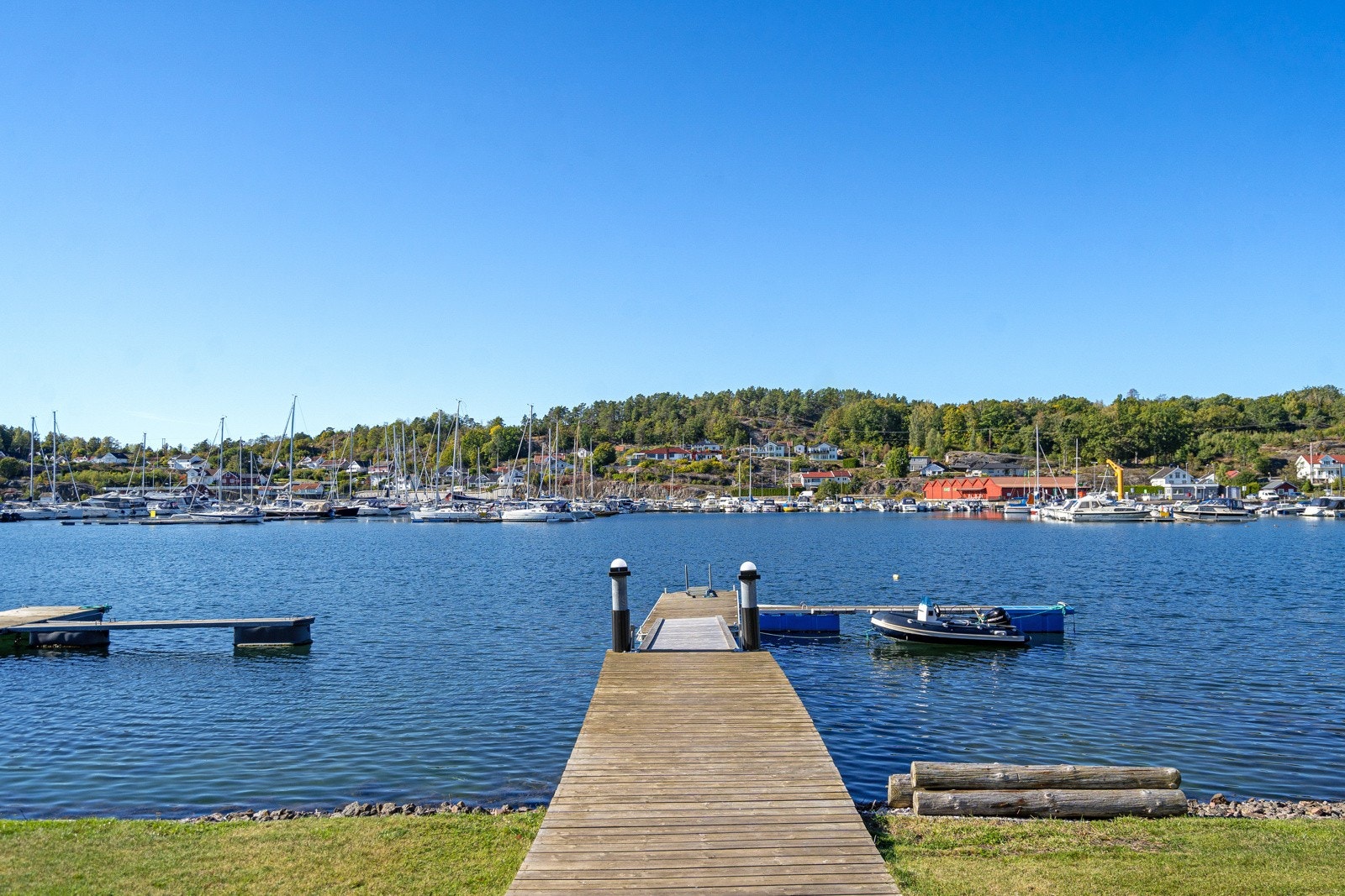 Gode dybdeforhold ved bryggene! Galleribilde