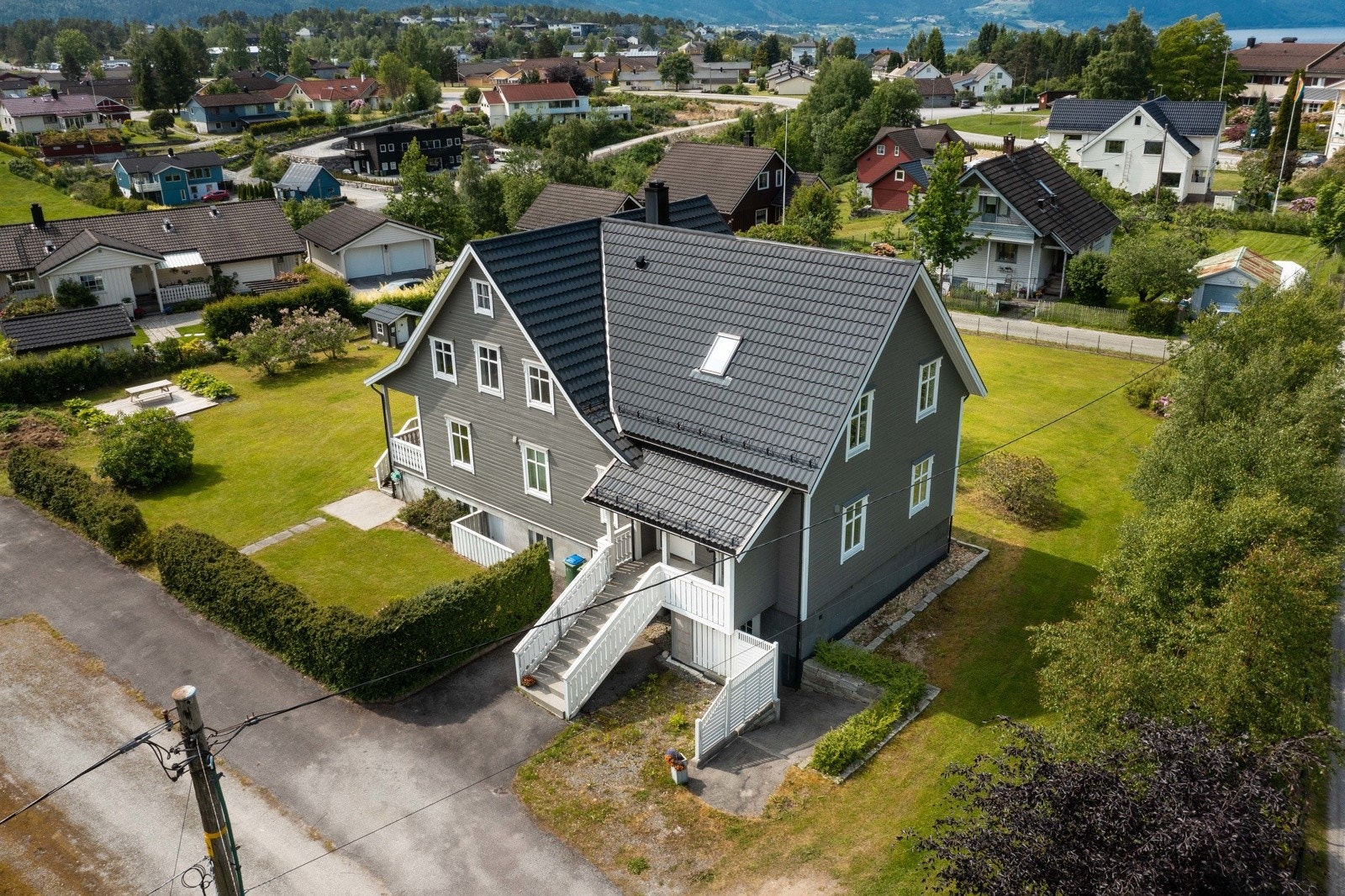 Dronefoto Galleribilde