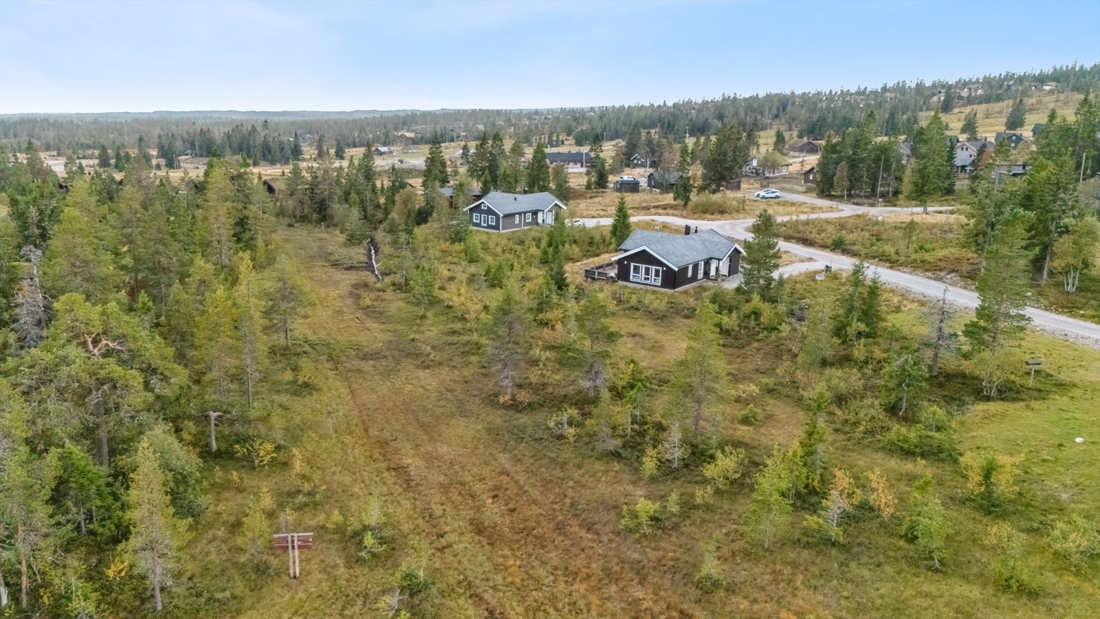 Hytta ligger rett ved hovedløypa for langrenn - altså den som blir kjørt opp først av alle! Galleribilde