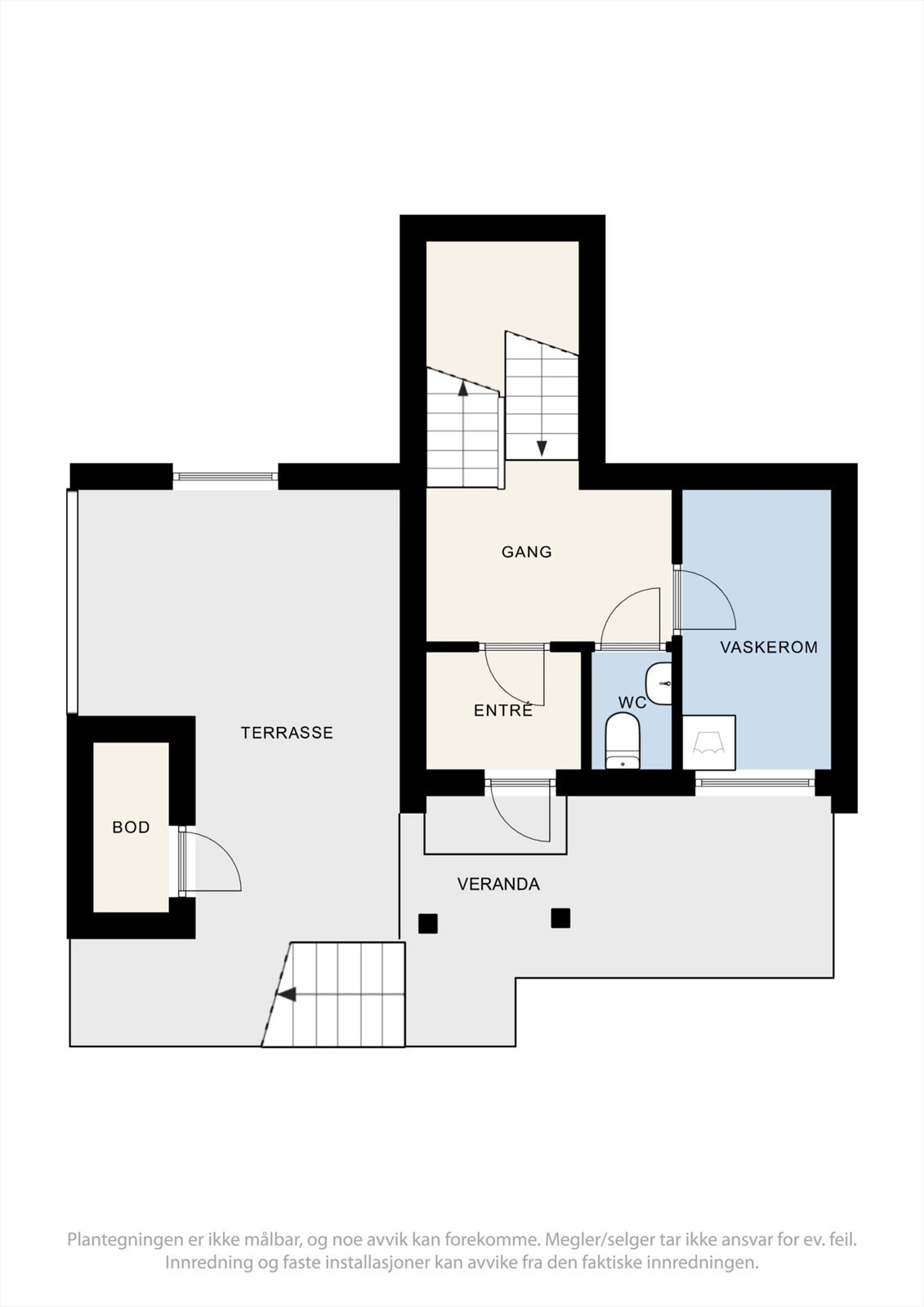 Mellometasje. Galleribilde