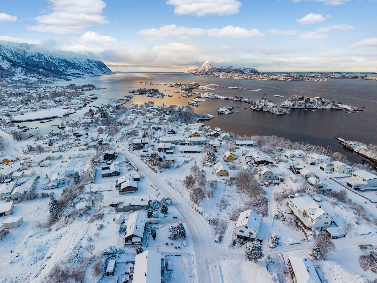 Oversikt over nabolaget. Galleribilde