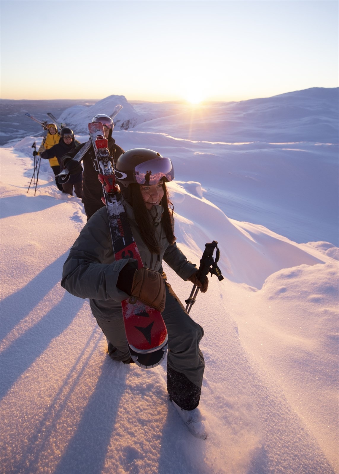 Hemsedal er et ekte eldorado for friluftsentusiaster - et skattekammer av toppturer som bare venter på å bli utforsket. Foto: Kalle Hägglund. Galleribilde