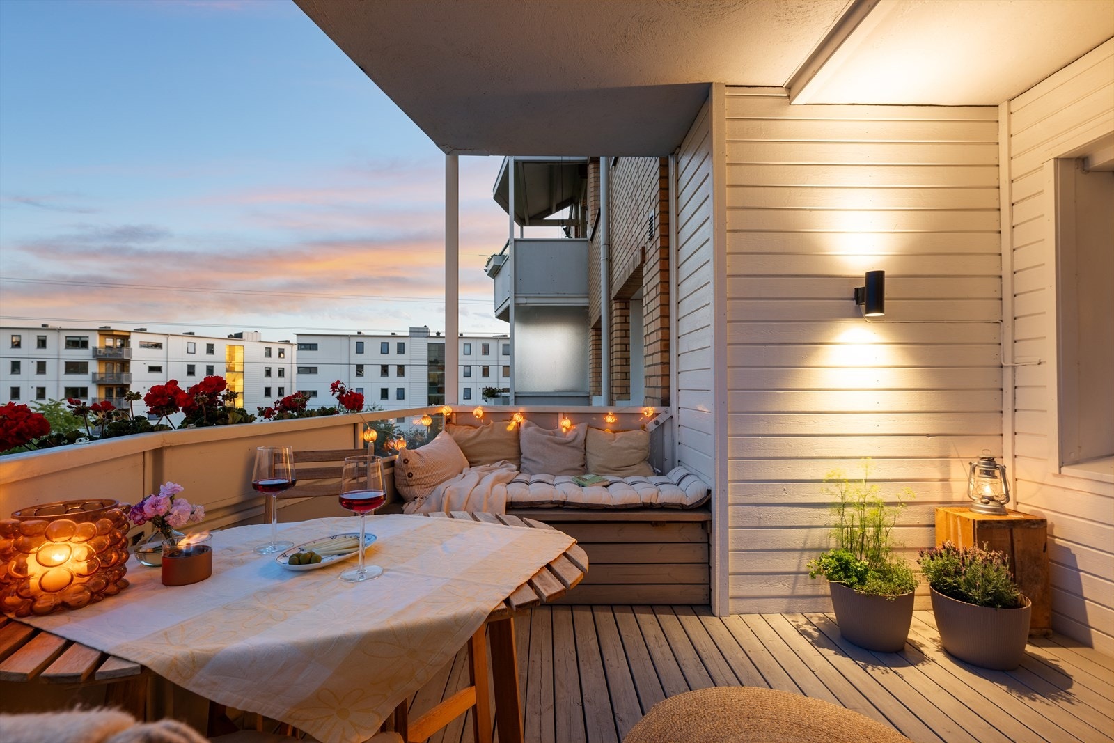 Kveldshygge. Galleribilde