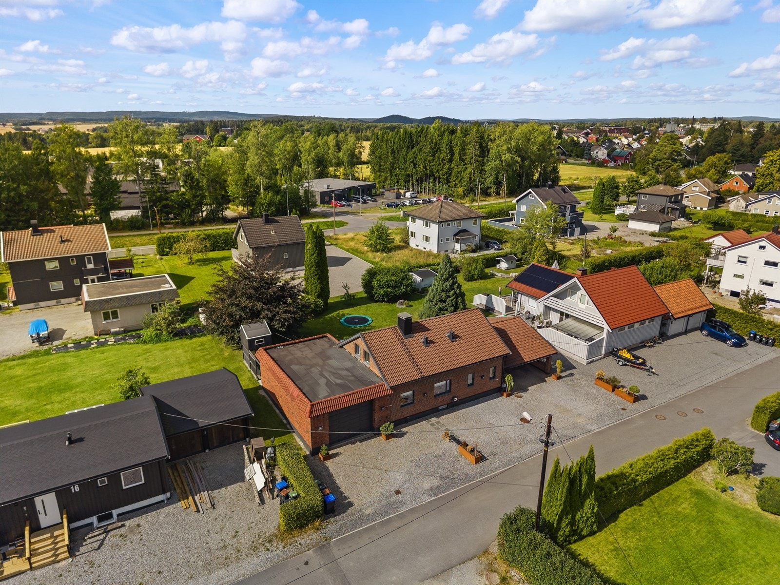 Dronefoto Galleribilde