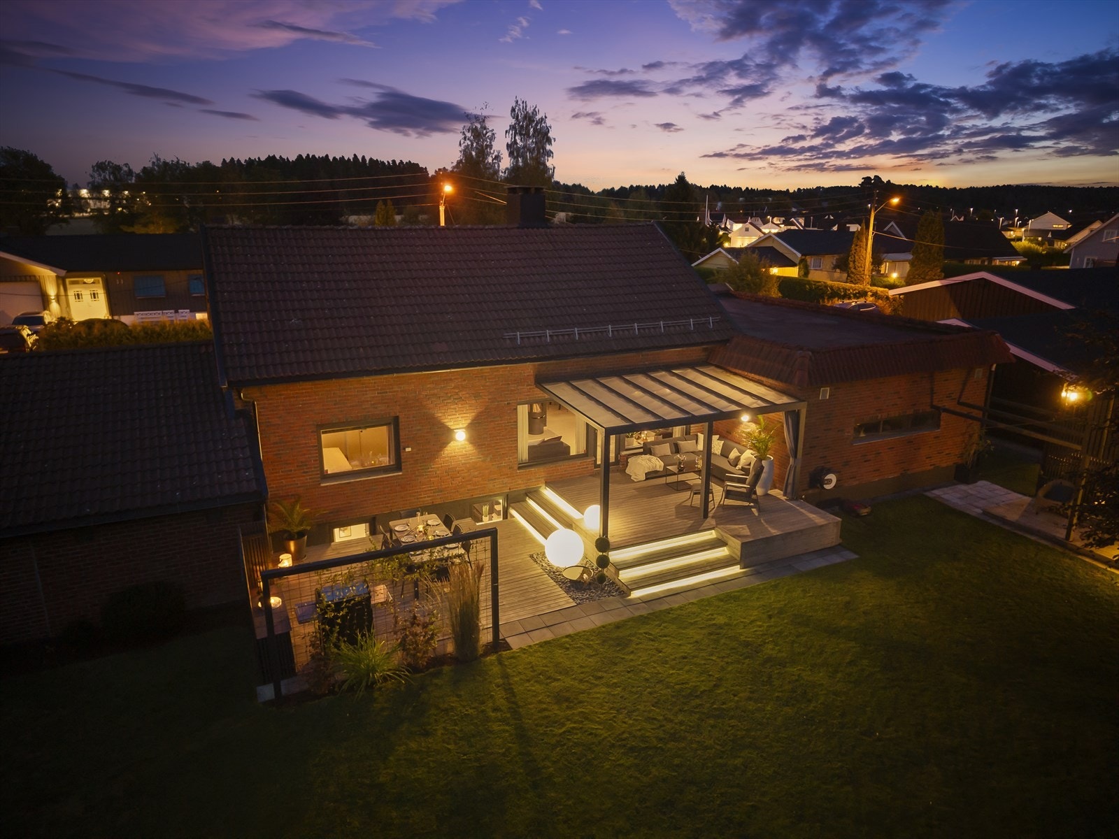 Dronefoto Galleribilde