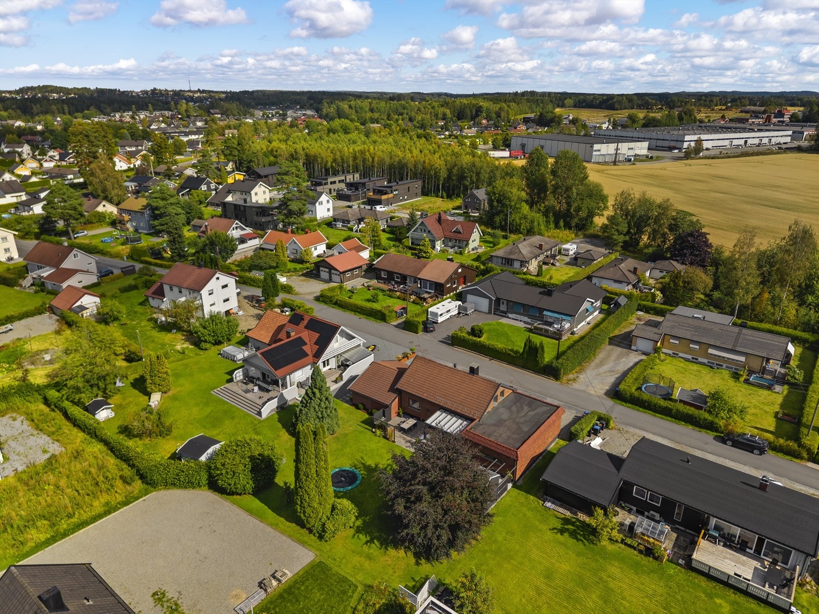 Dronefoto Galleribilde