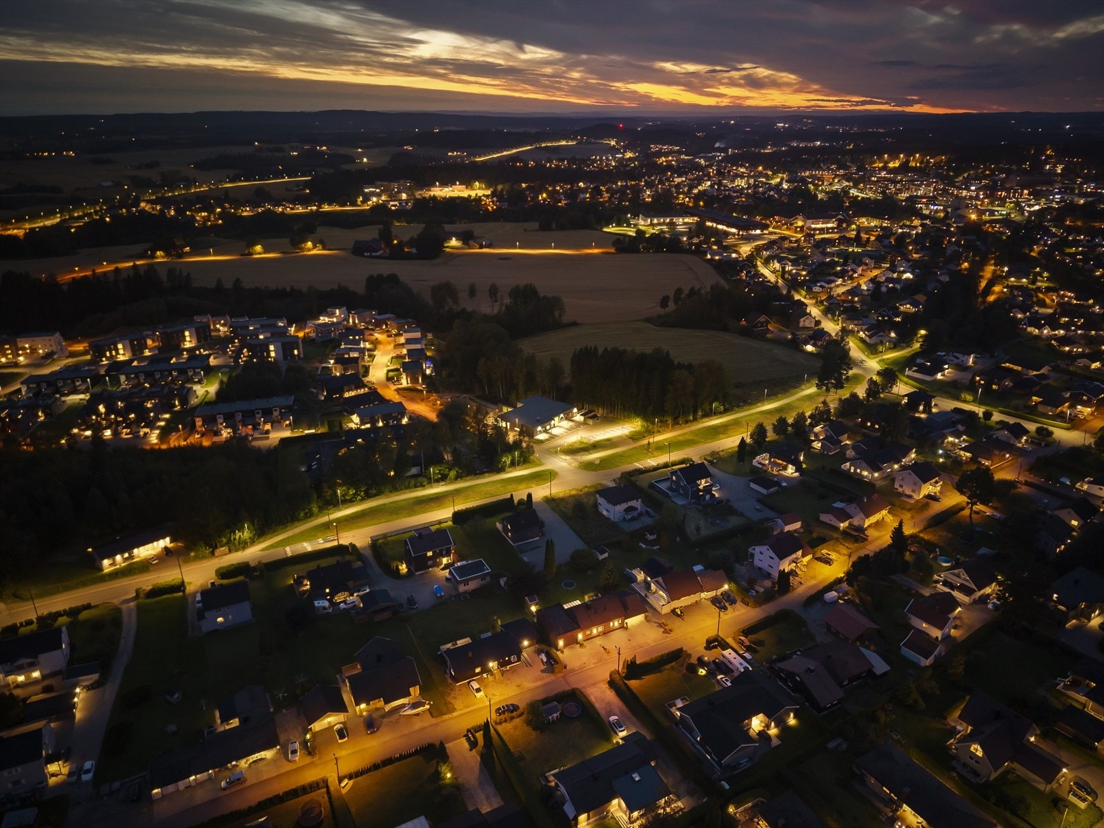 Dronefoto Galleribilde