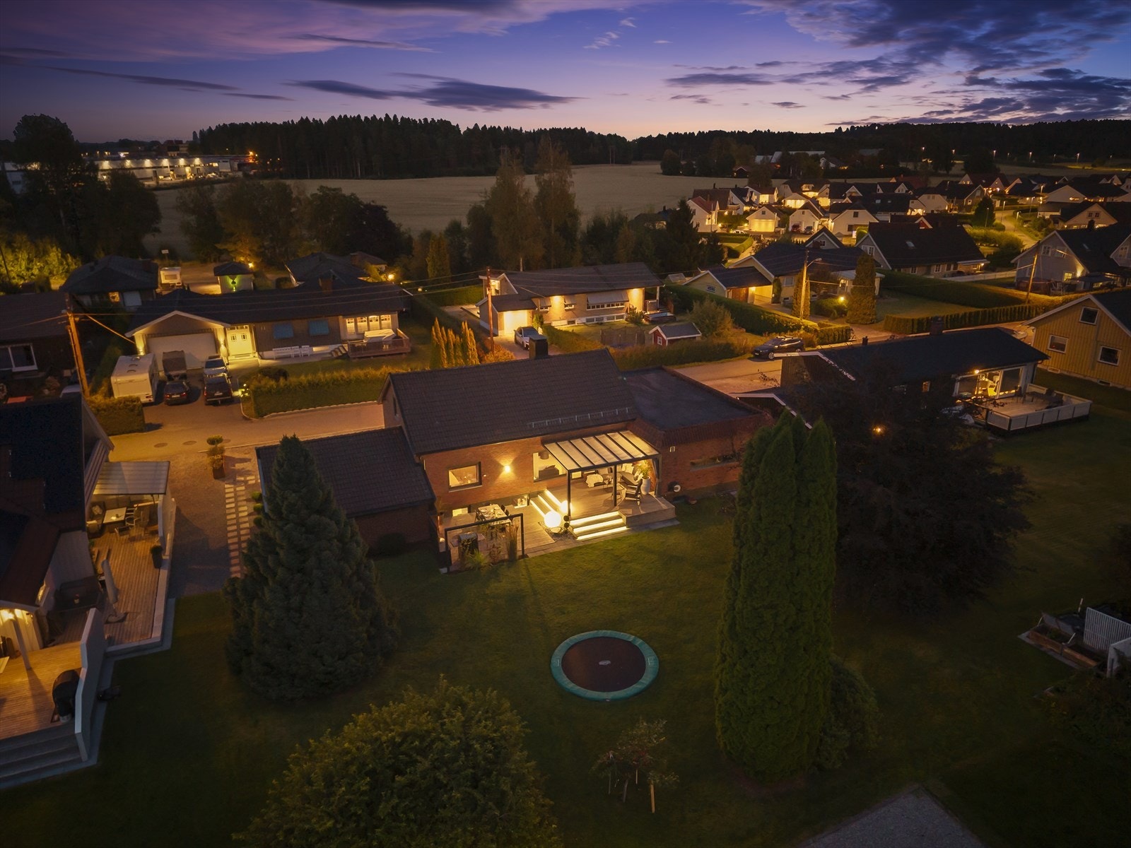 Dronefoto Galleribilde