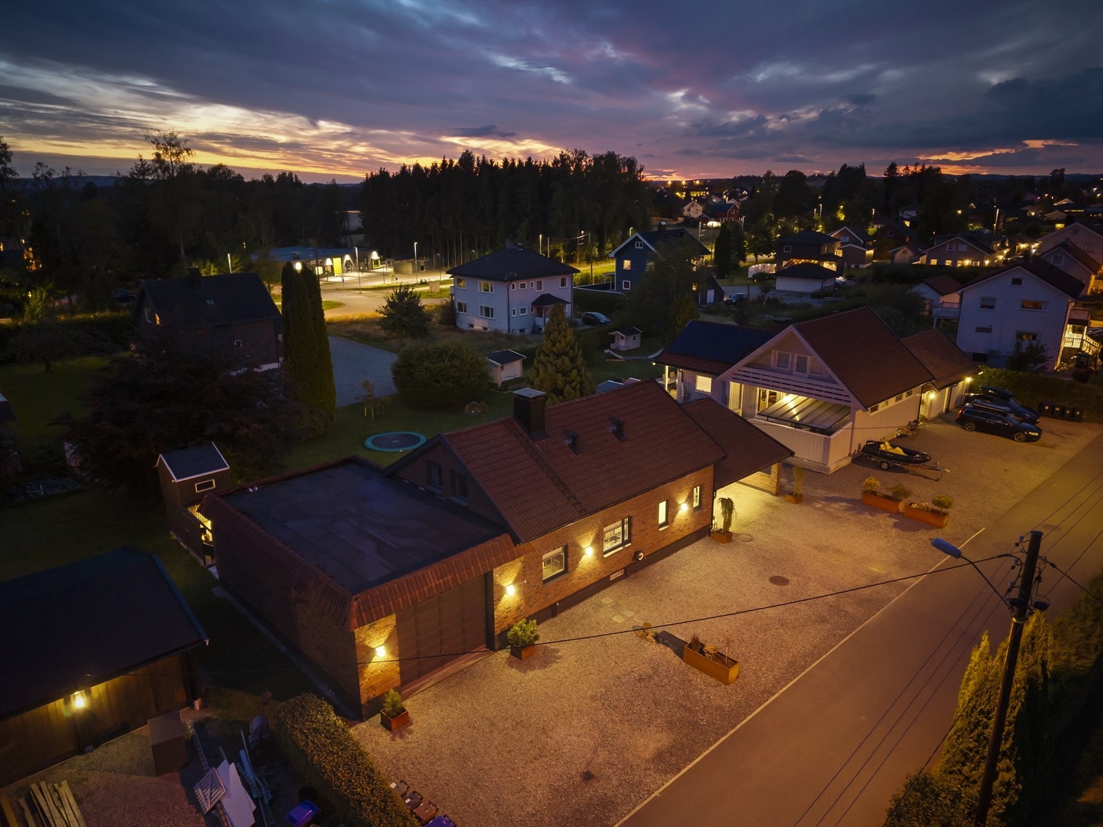 Dronefoto Galleribilde