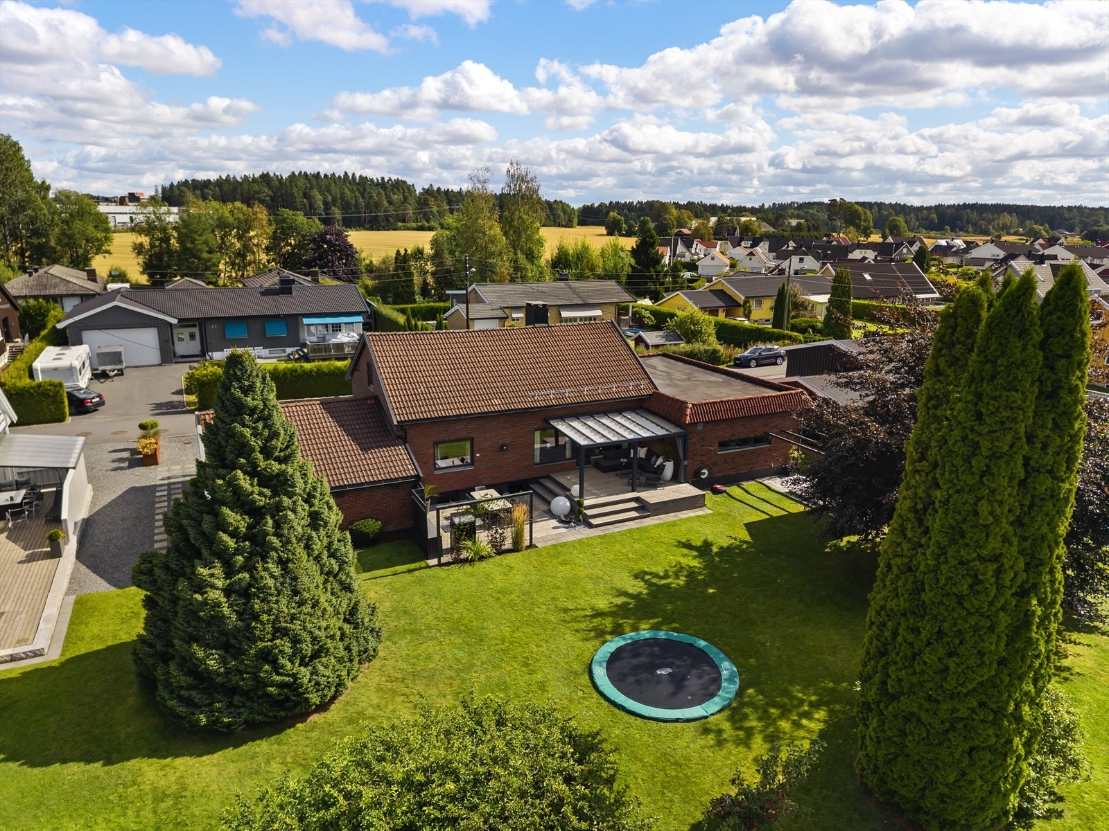 Dronefoto Galleribilde