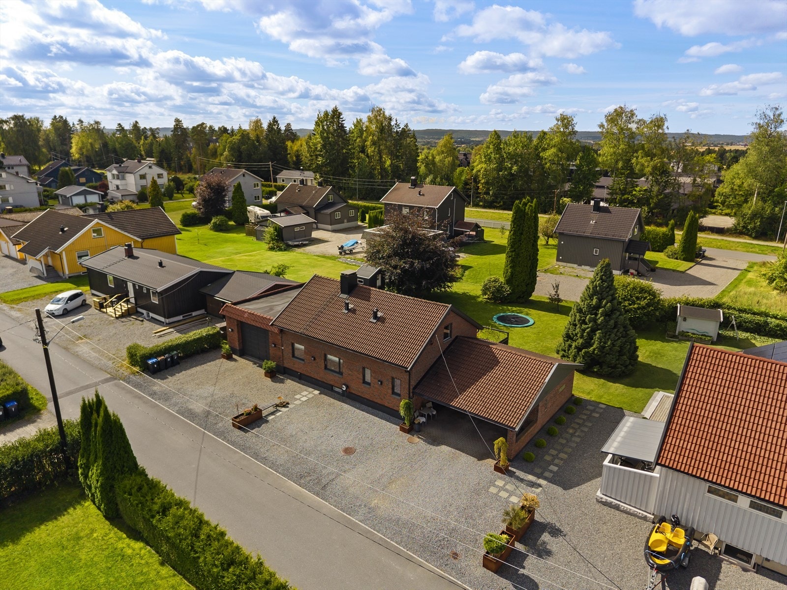 Dronefoto Galleribilde