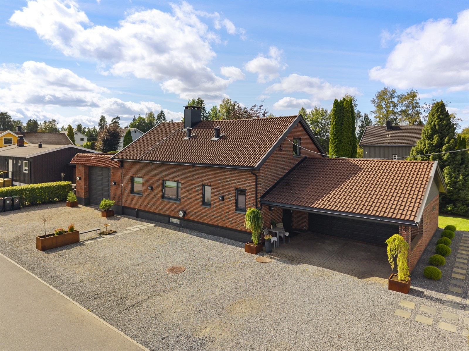 Dronefoto Galleribilde