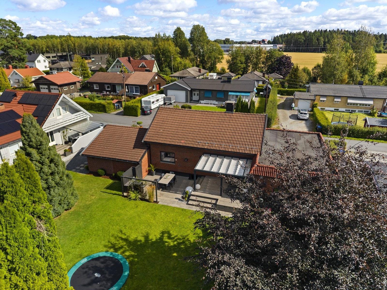 Dronefoto Galleribilde