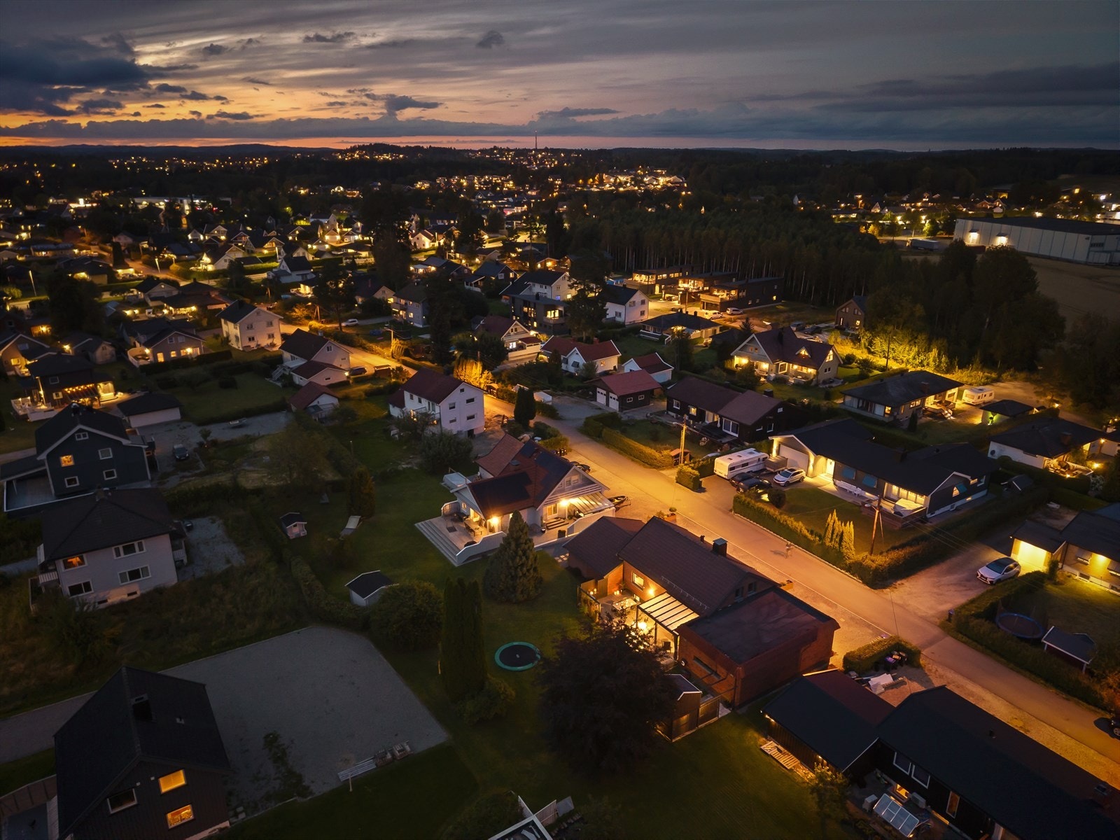 Dronefoto Galleribilde