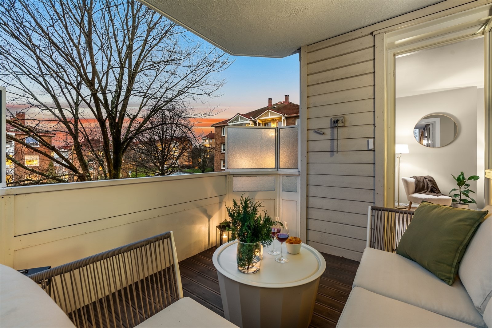 Kveldsstemning. Galleribilde