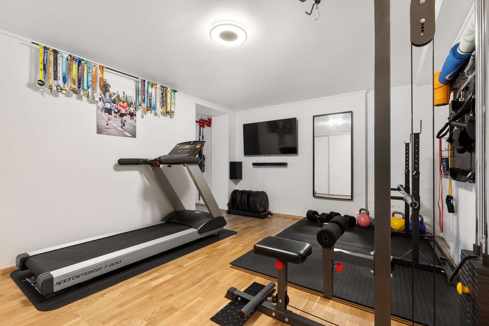 Allrom som i dag benyttes som treningsrom Galleribilde