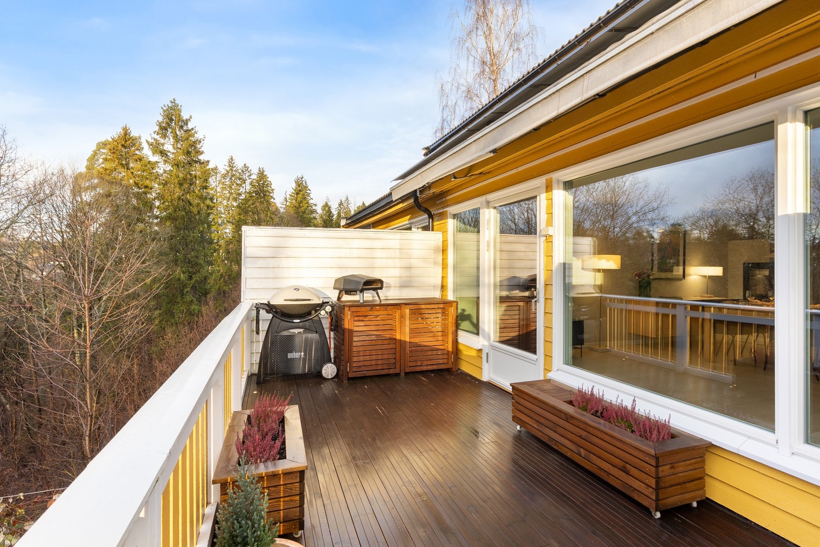 Balkongen er på 14 kvm Galleribilde