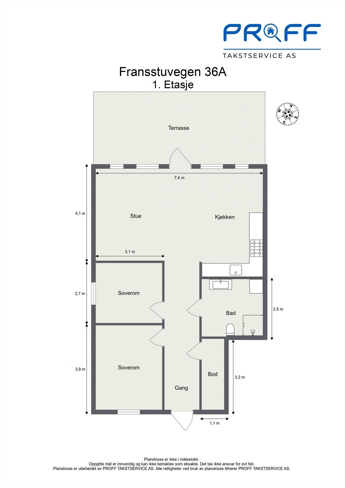 Planløsning. Galleribilde