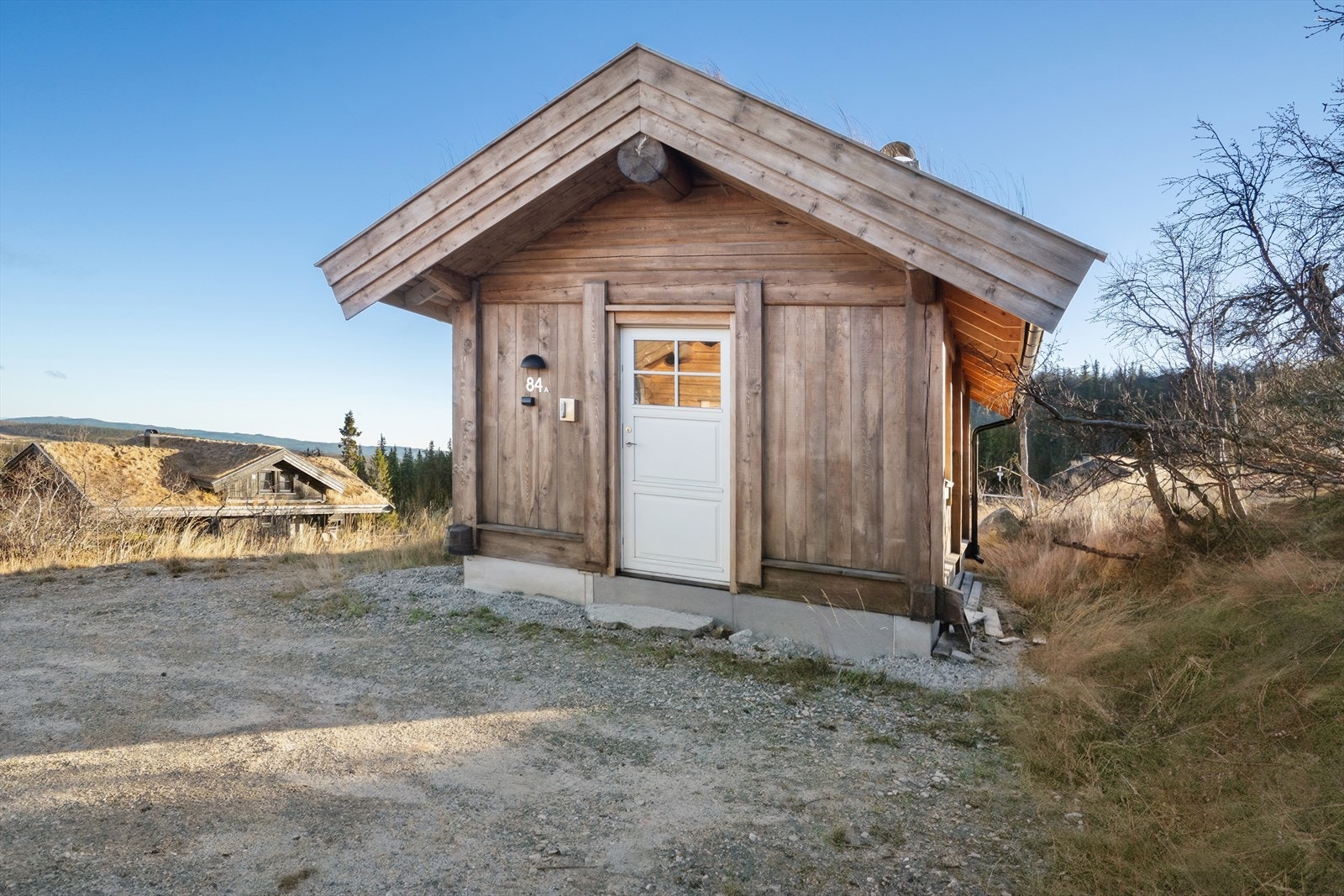 Innredet anneks med stue, kjøkken, bad og badstue. Galleribilde