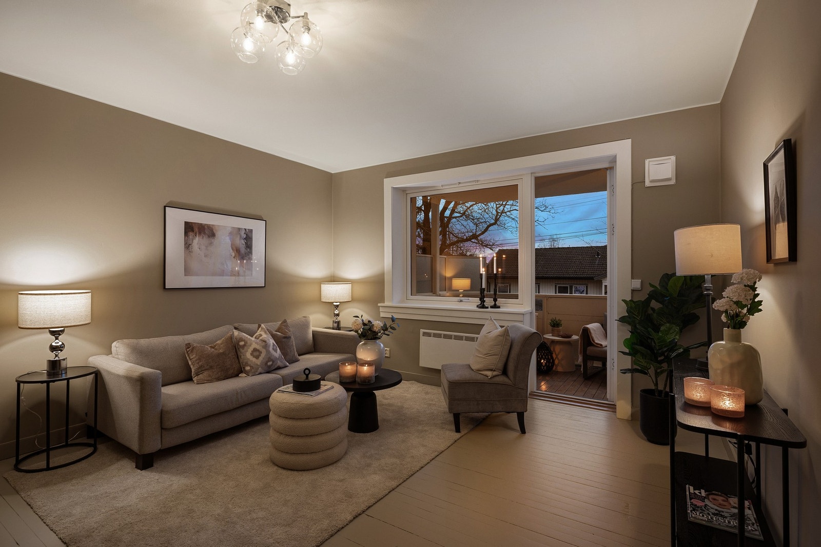 Lun kveldsstemning! Galleribilde