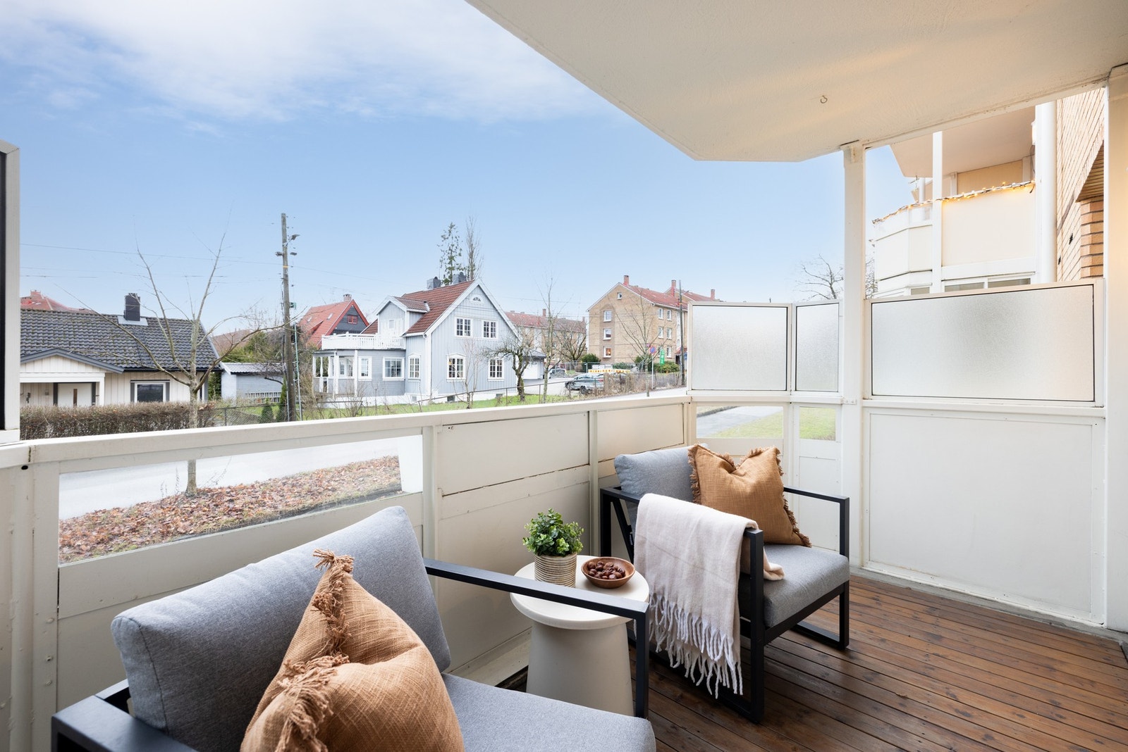 Her er det fin plass til en koselig lounge Galleribilde