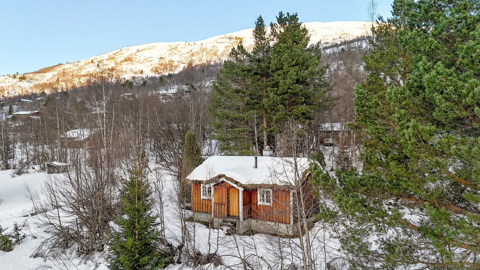 Velkommen til Ringstadsætra 26 - en prisgunstig hytte i etablert hytteområde på solsiden av Strandafjellet Galleribilde