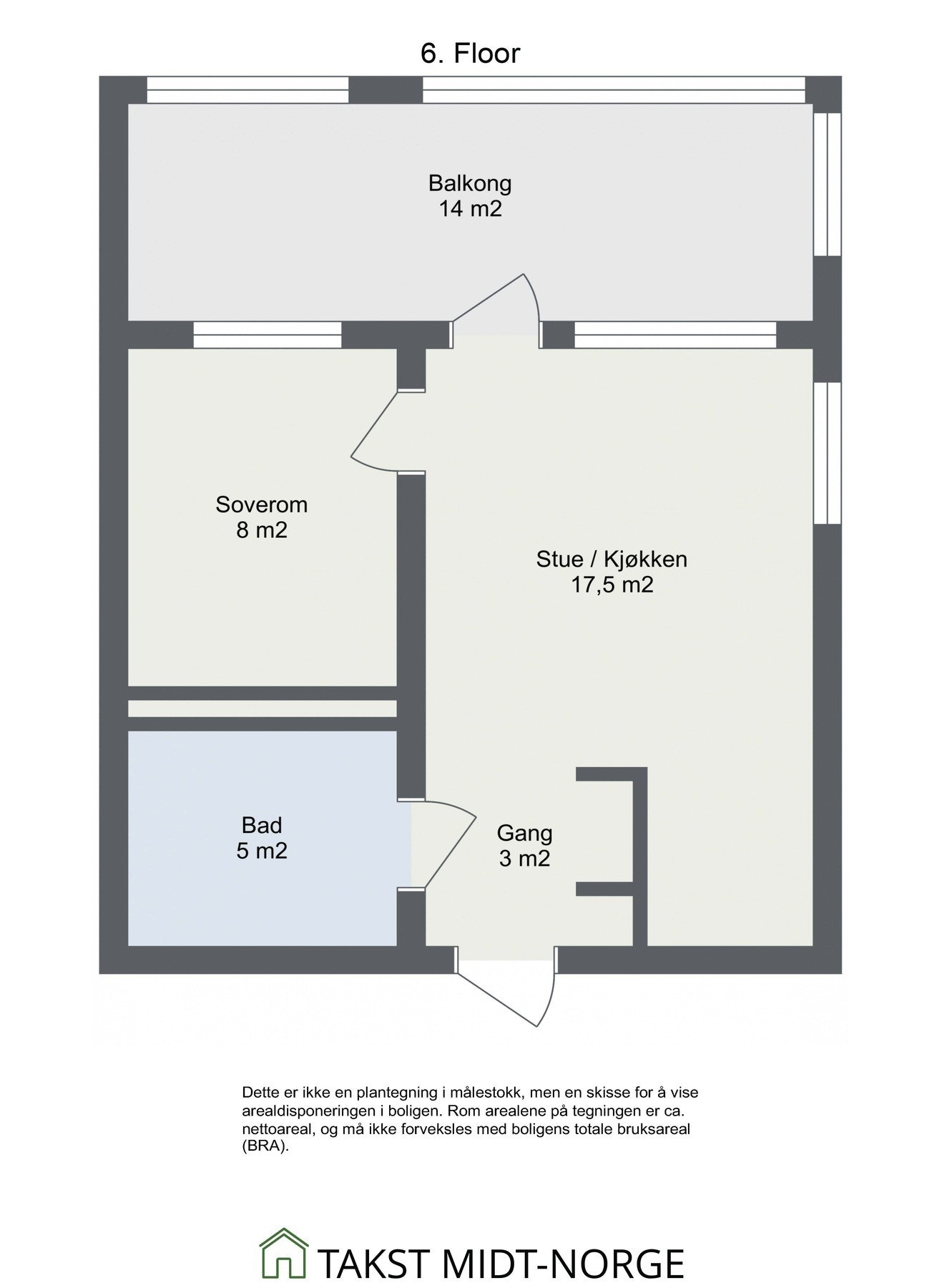 Planskisse. Galleribilde