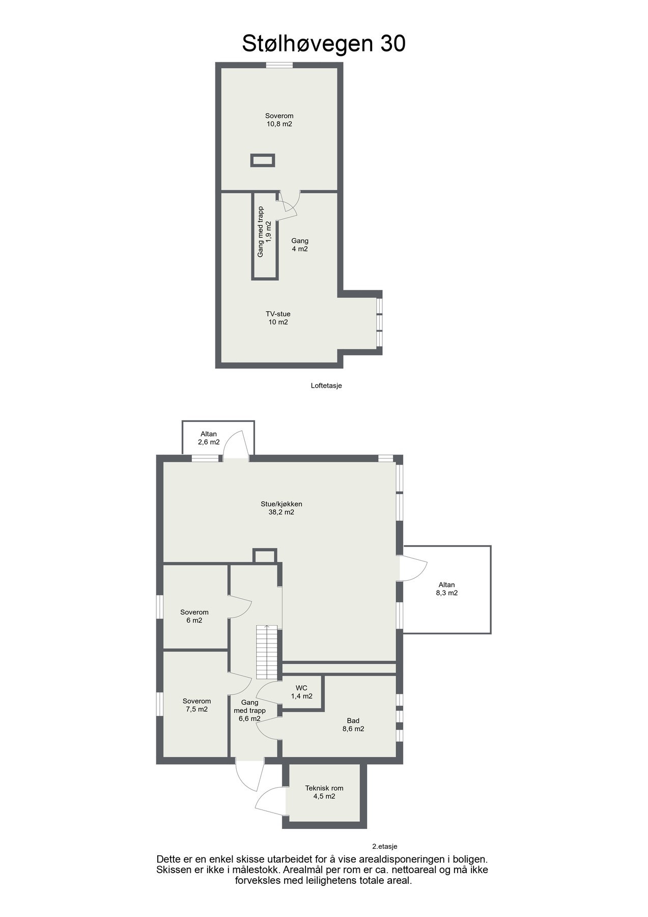 Planskisse. Galleribilde