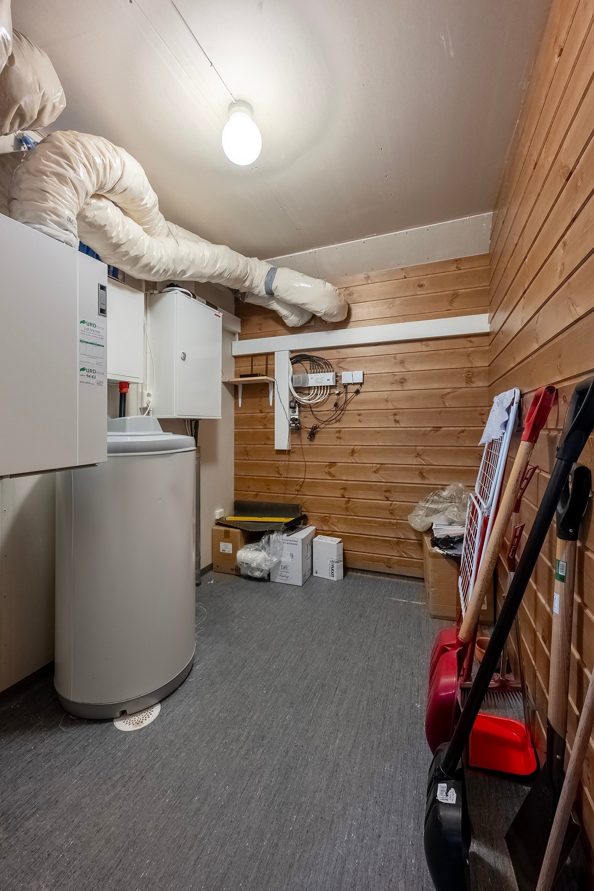 Ekstern teknisk rom tilknyttet leiligheten. Galleribilde