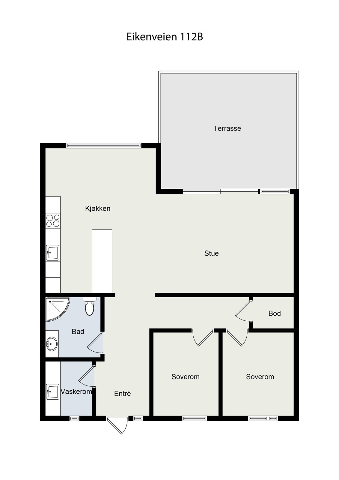 Plantegning. Galleribilde