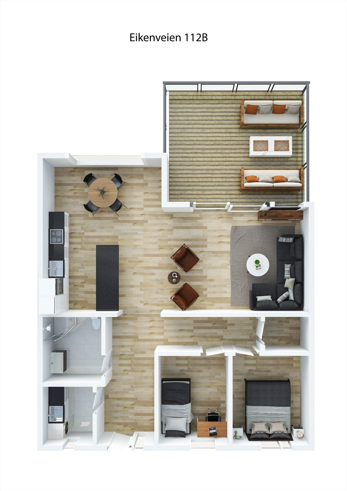 Eikenveien 112B-3D Galleribilde