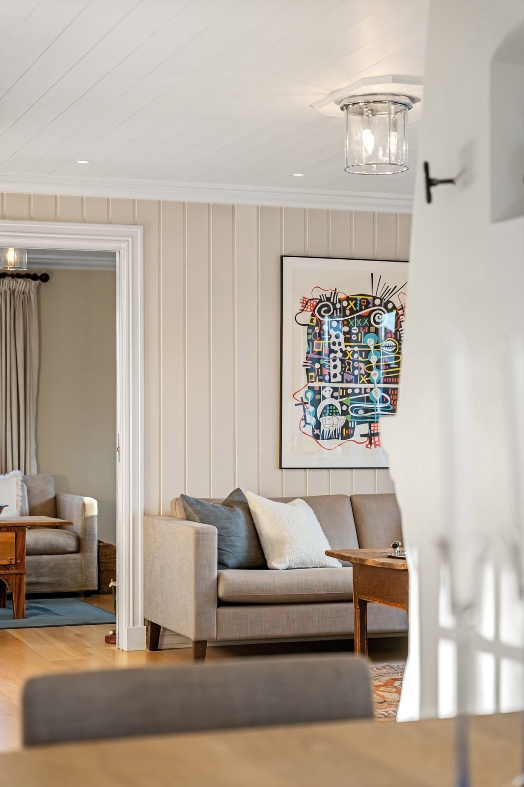 Detalj spisestue/stue Galleribilde