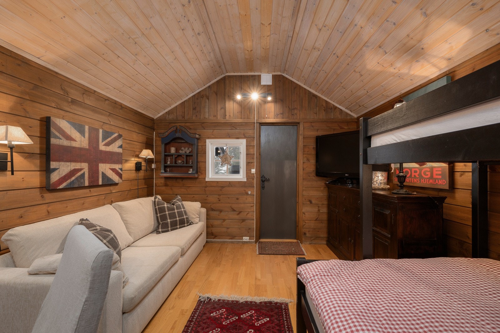 Innredet anneks. Galleribilde