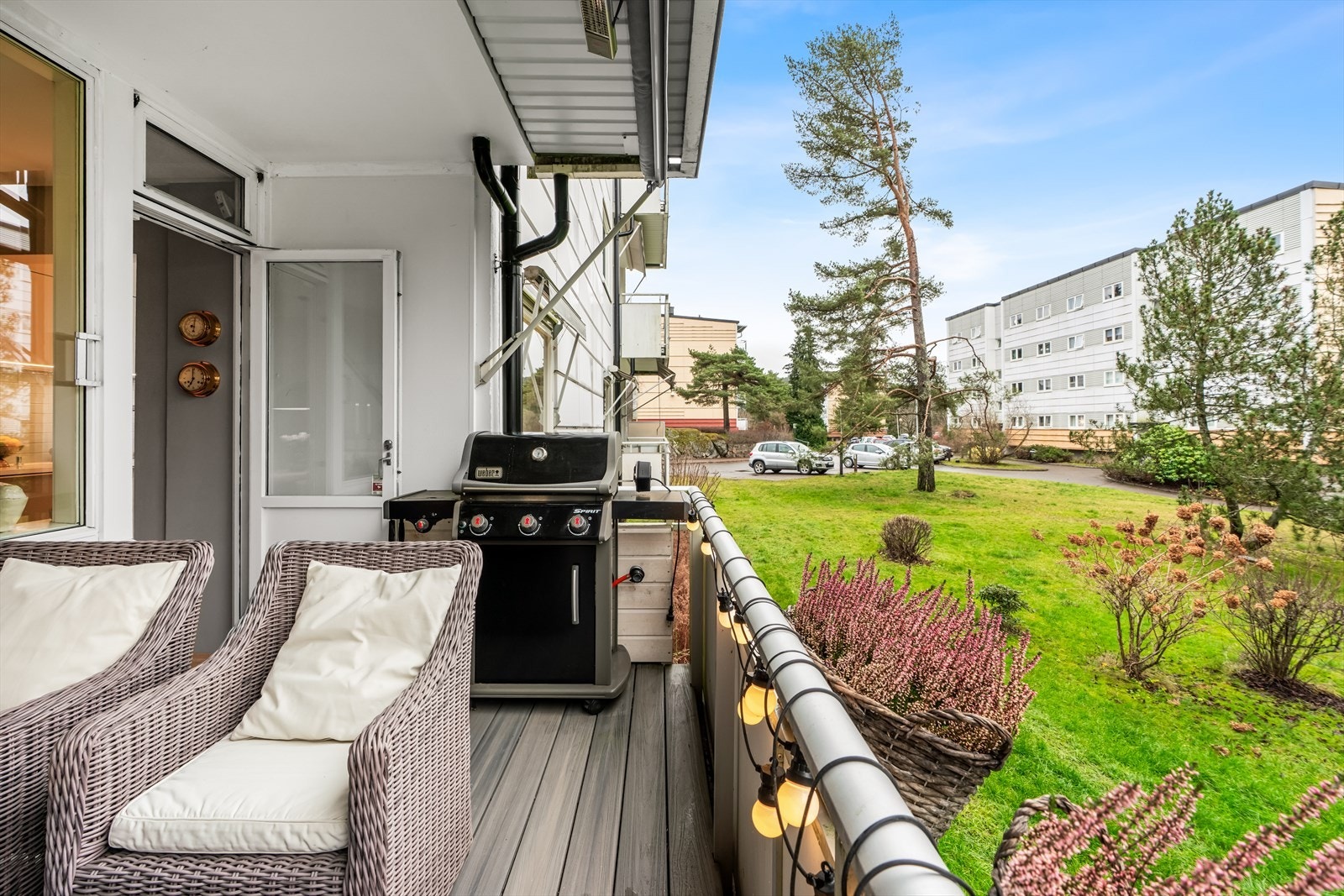 Her har du gode muligheter til å nyte godværsdagene. Galleribilde