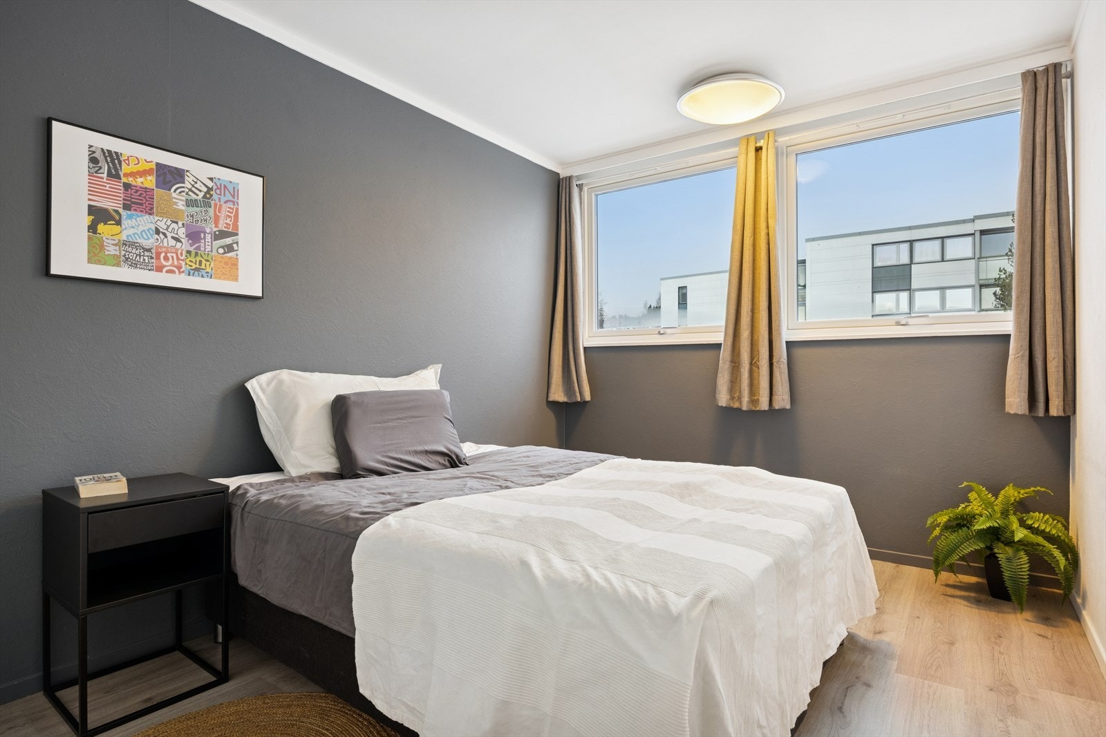 Soverommet er av god størrelse på 11,6 kvm. Galleribilde