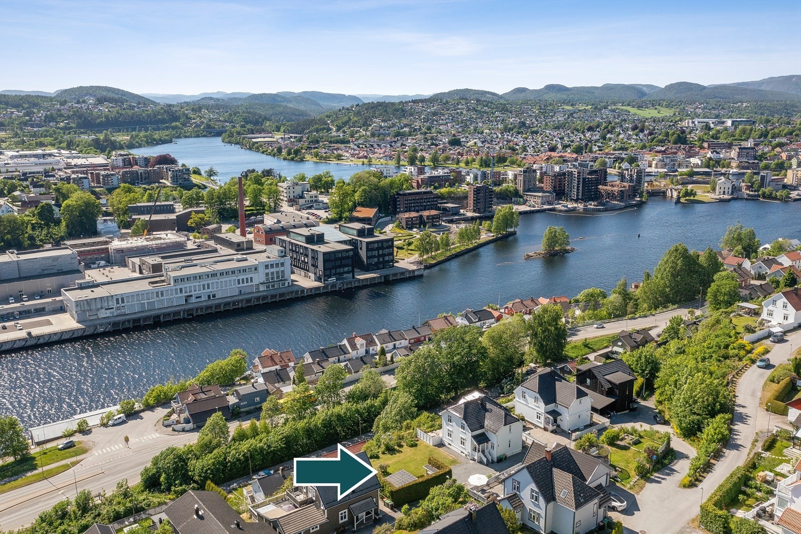 Fantastisk beliggenhet - Utsikt - Sol - Nærhet sentrum - Stille gate Galleribilde