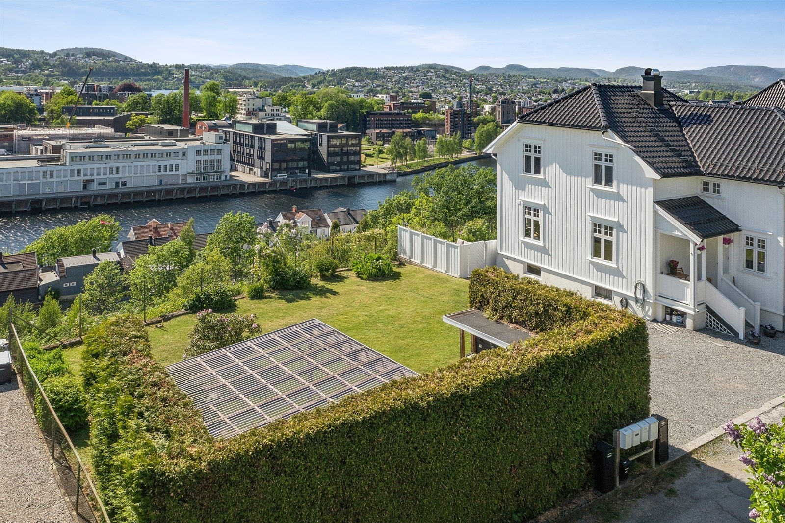 Her kan du bygge et drømmehus med en av Skiens beste beliggenheter Galleribilde