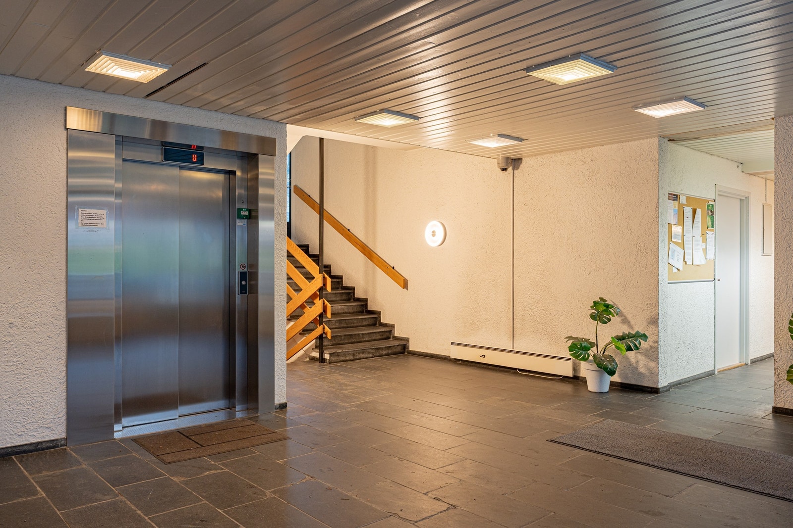 Velholdte fellesarealer. Galleribilde